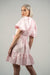 TCMBB PUFFY SLEEVE DRESS - ROSE